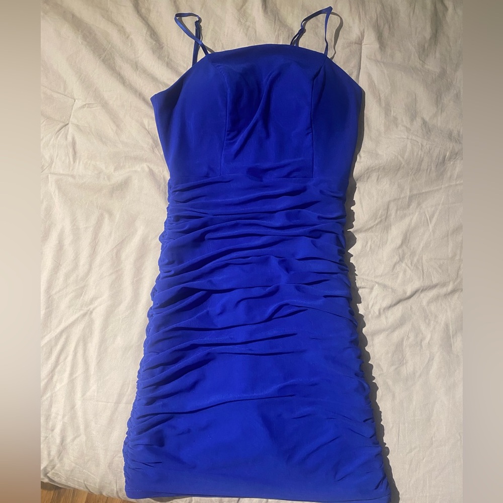 Navy mini dress size 7